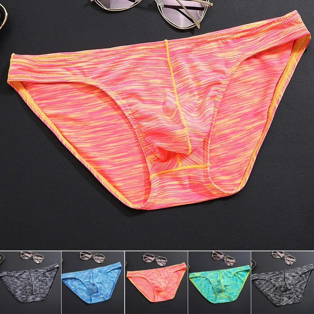 

Hot Sale Men Sexy Breathable Mesh Silk Underwear New 2021 Briefs Men's Comfortable Mens Thong G-String Male Solid Underpants
