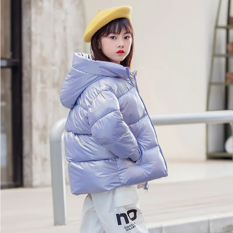 

Girls Jackets 2021 Children Outerwear Coat Winter Boys Cotton Padded Jacket Warm Coat Kids Clothes for 3-9 Years CDS054