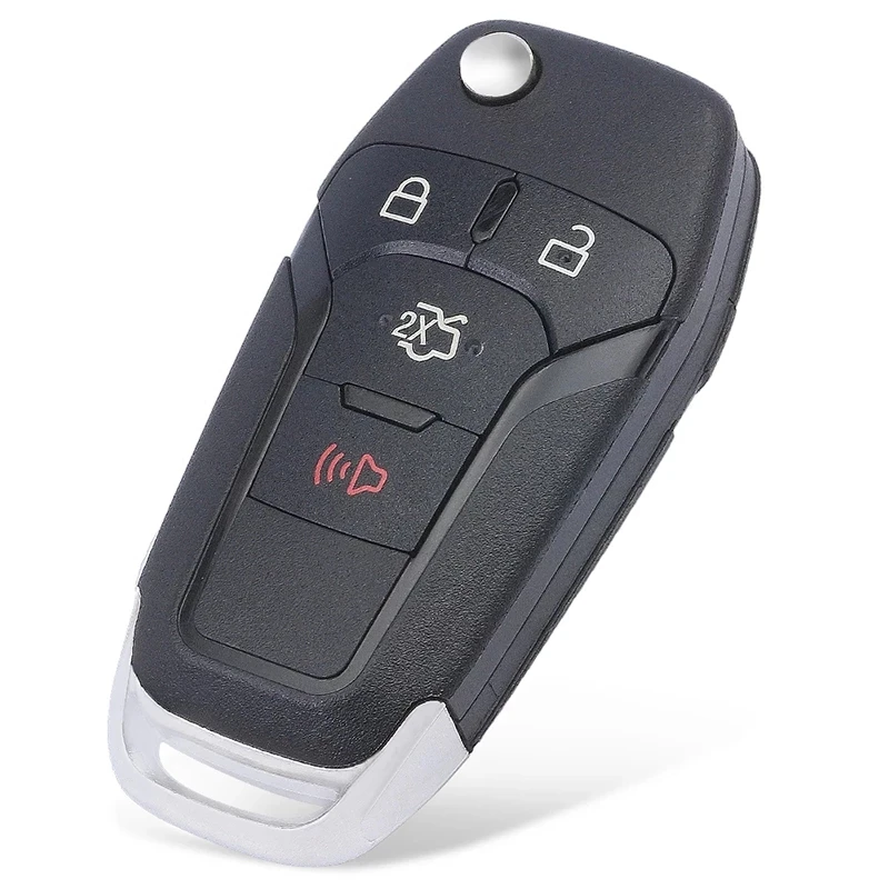 Пульт дистанционного управления KEYECU 3 + 1 4 кнопки FCC: N5F-A08TAA 315 МГц чип ID49 для Ford Fusion