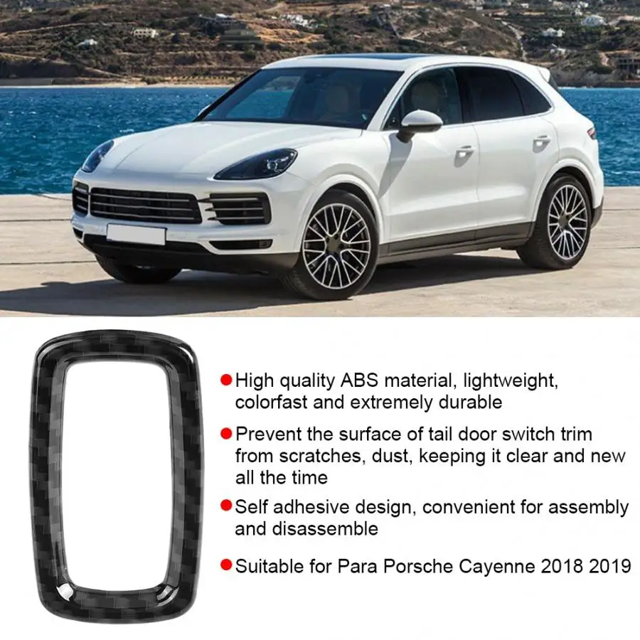 Автомобильный ВНУТРЕННИЙ Задний дверной переключатель рамка Крышка отделка