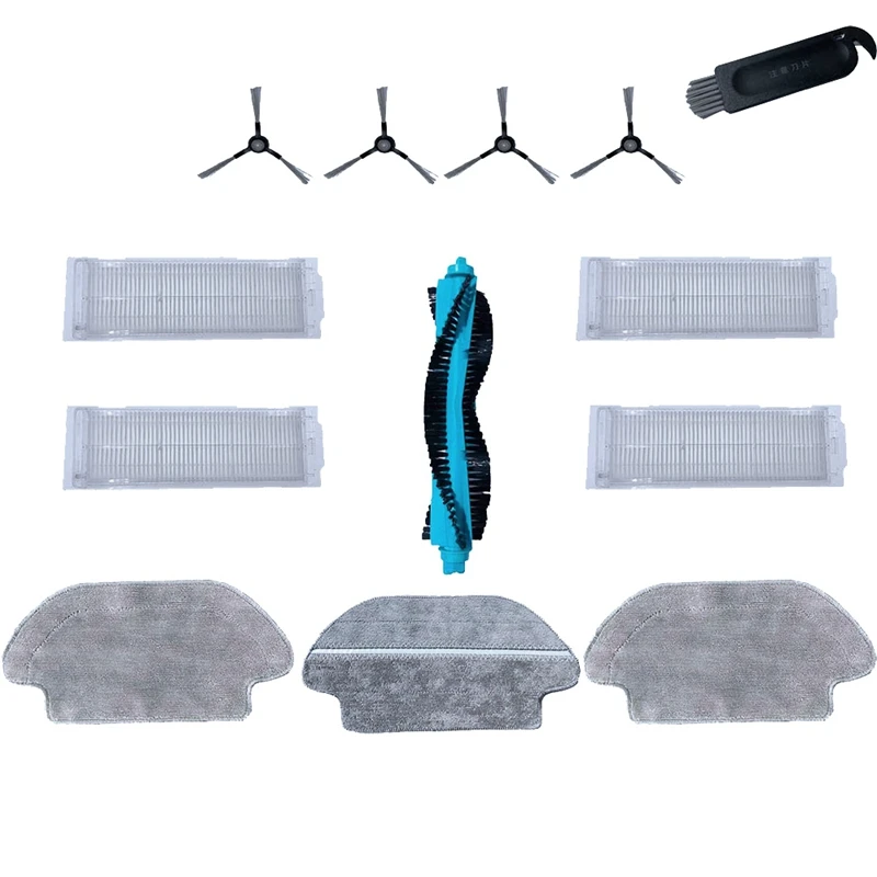 

Replacement Rags Brush HEPA Filter for Viomi V2 Pro V3 SE V-RVCLM26B Vacuum-Mop P V-RVCLM21B Vacuum Cleaner Accessories