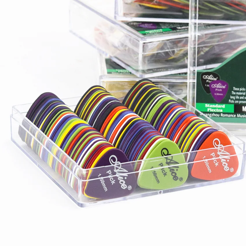 24 50 stücke1 box fall 058 15mm gitarre picks alice akustische elektrische bass vermittler gitarre zubehör dicke gitarre picks free globa