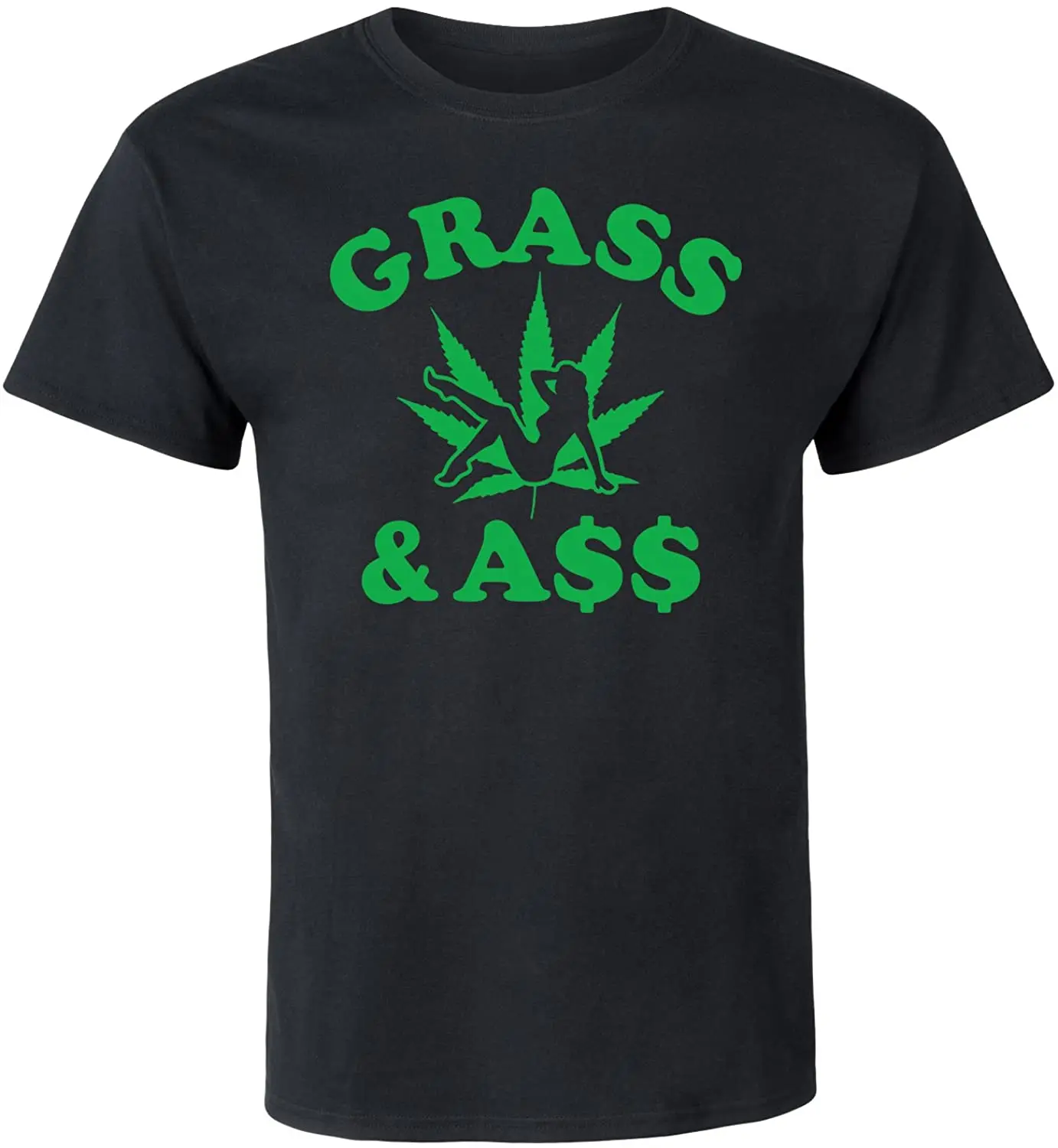 Футболка мужская с принтом травы и задницы летняя дышащая футболка из 2020 хлопка