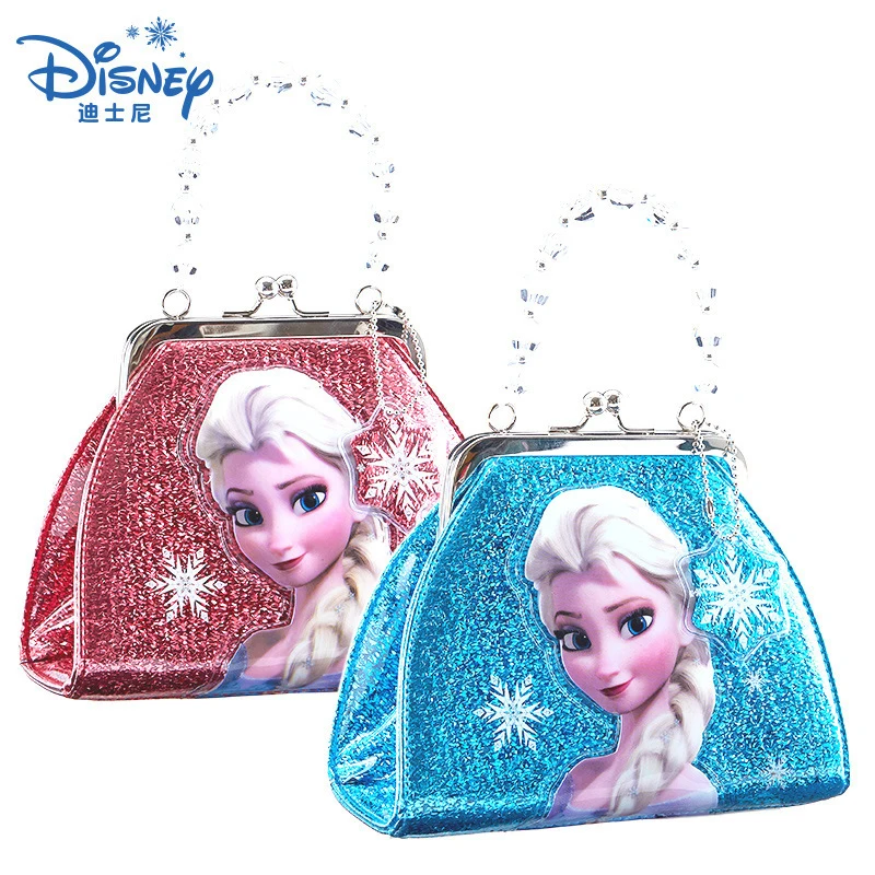 Натуральная disney замороженная Анна Эльза Сумки disney кошелек Дисней Сумочка с принцессой для девочек подарок детские сумки