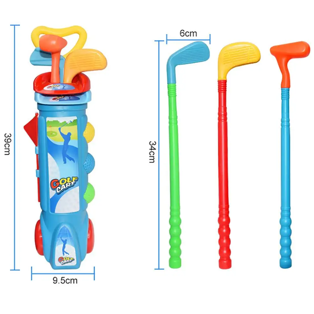 

Kids Golf Training Trainer Clubs Set Early Educational for Outdoor Sports Fitness Exercise Toy Kid and Parent Child Activities