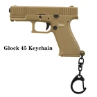 Брелок для ключей Glock 4592G1911M92, модель пистолета, многофункциональная мини-подвеска для украшения сумки с рычагом и магазином