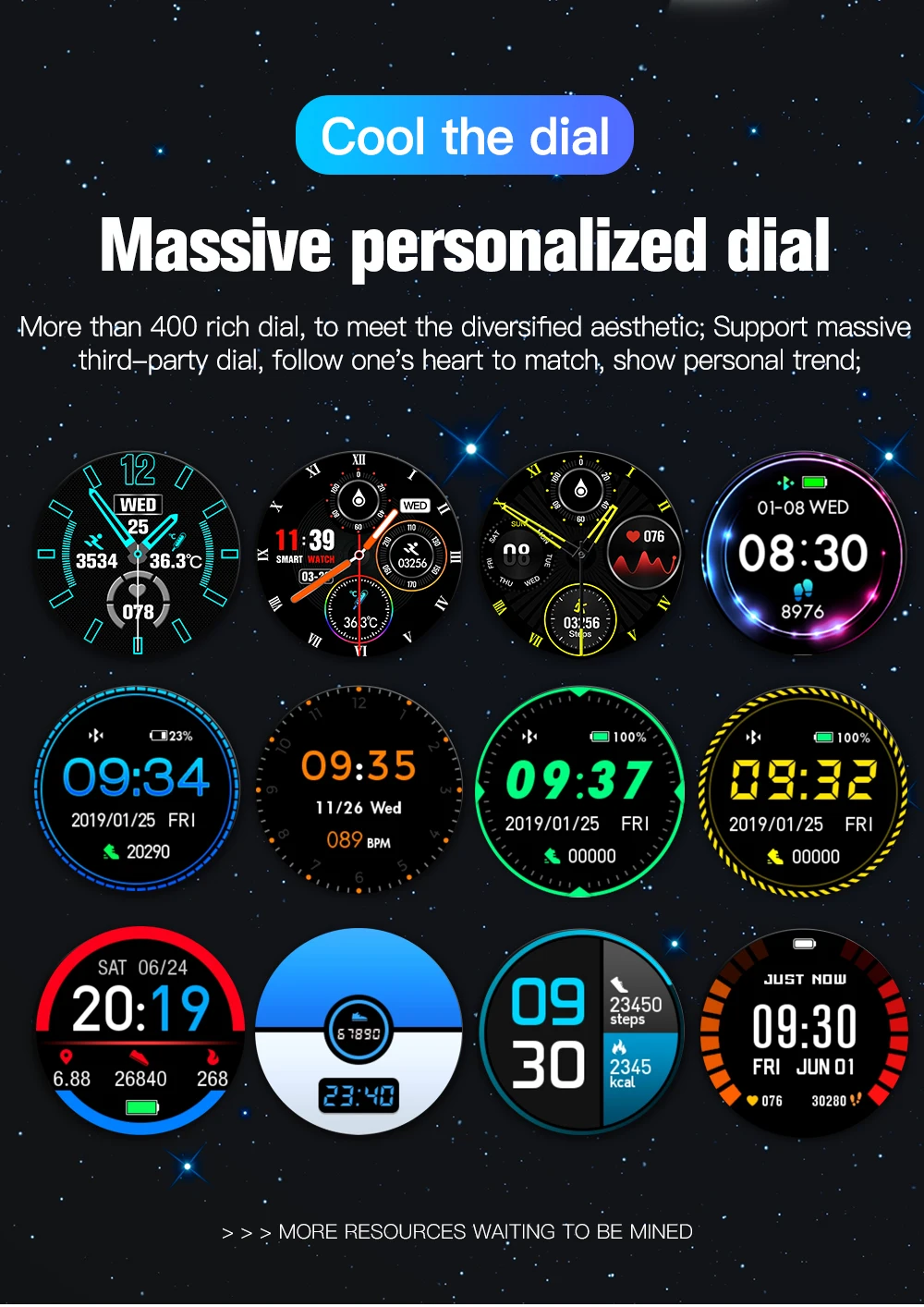 

for men Android smart watch Temperature multiple sport mode Intelligent health data analysis smartwatch IOS GPS track