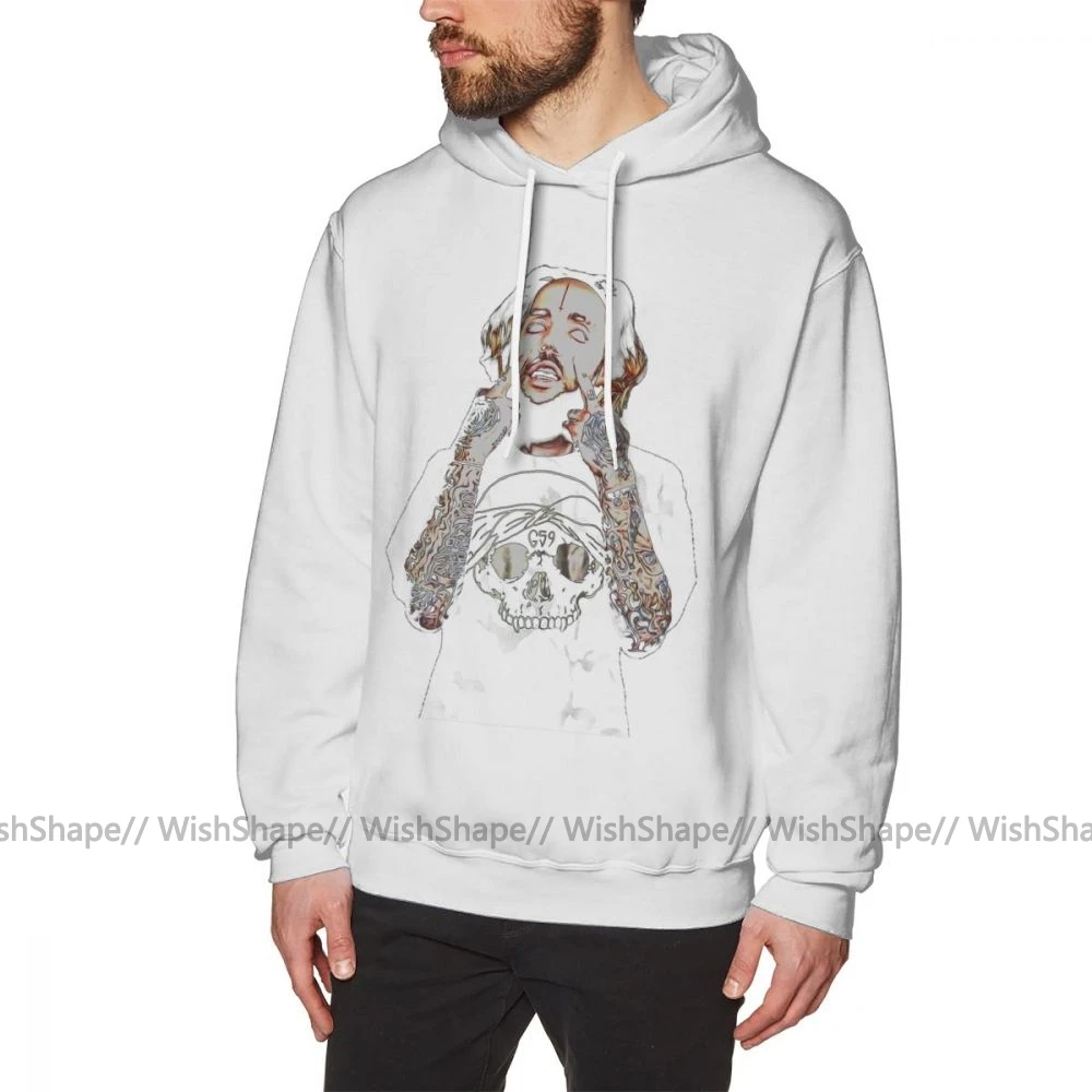 Ftp Толстовка SuicideBoys Scrim толстовки XL хлопковый пуловер с капюшоном Повседневная зимняя уличная одежда красные длинные мужские толстовки - Цвет: White