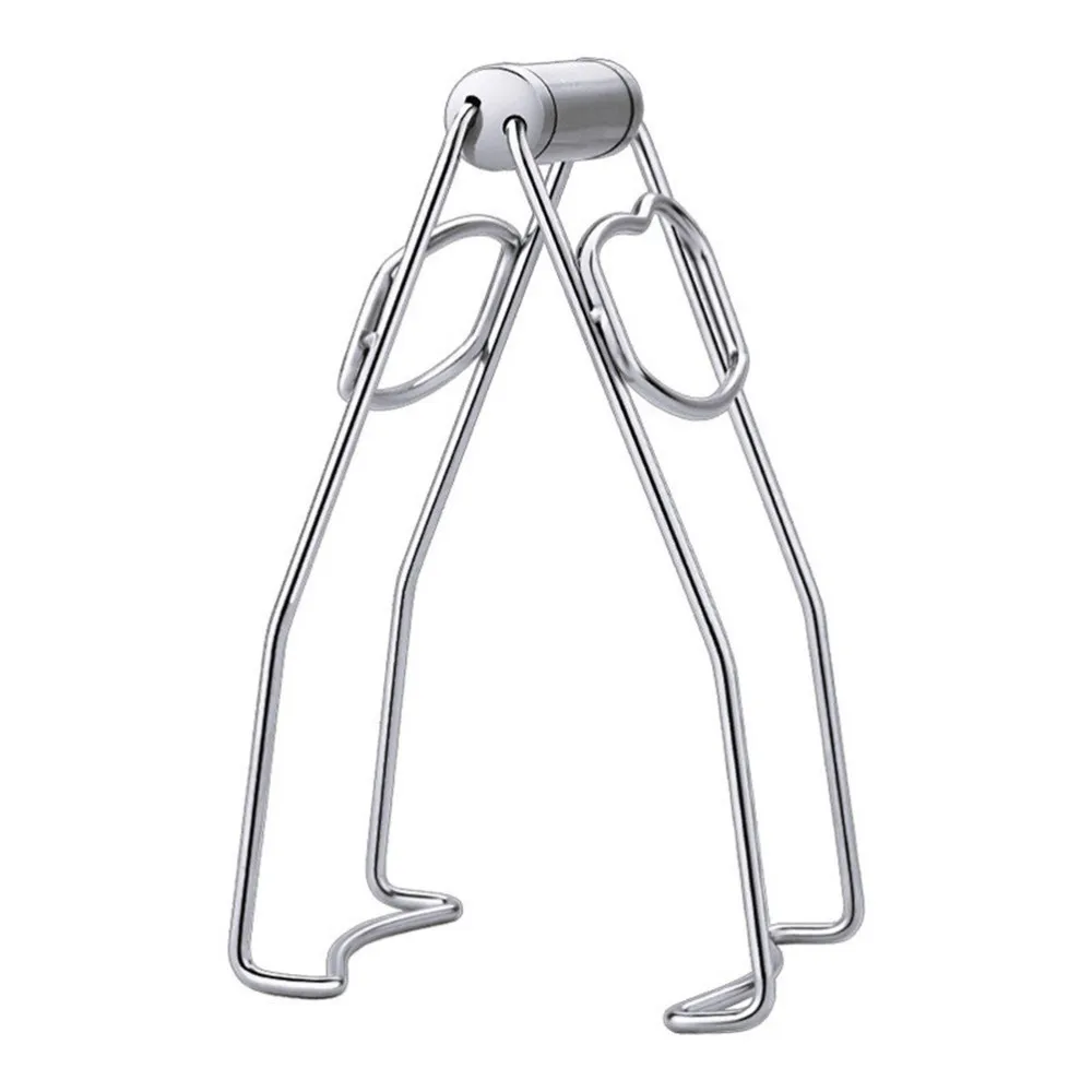 

Multifunctional 304 Stainless Steel Foldable Hot Dish Plate Bowl Clip Pots Gripper Kitchen Anti-Hot Steaming Clip