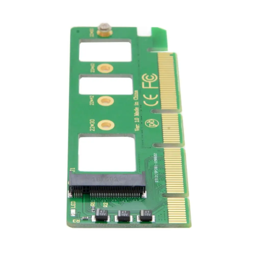 PCI-E 3 0 16x x4 к M-key NGFF NVME AHCI SSD адаптер для XP941 SM951 PM951 A110 m6e 960 EVO | Компьютеры и офис