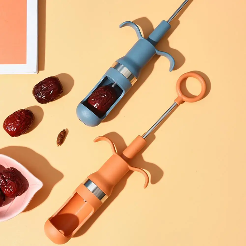 

Fruit Pitter Long Lasting Fruit Corer Vibrant Color Multi-purpose Useful One Hand Operate Fruit Pitter