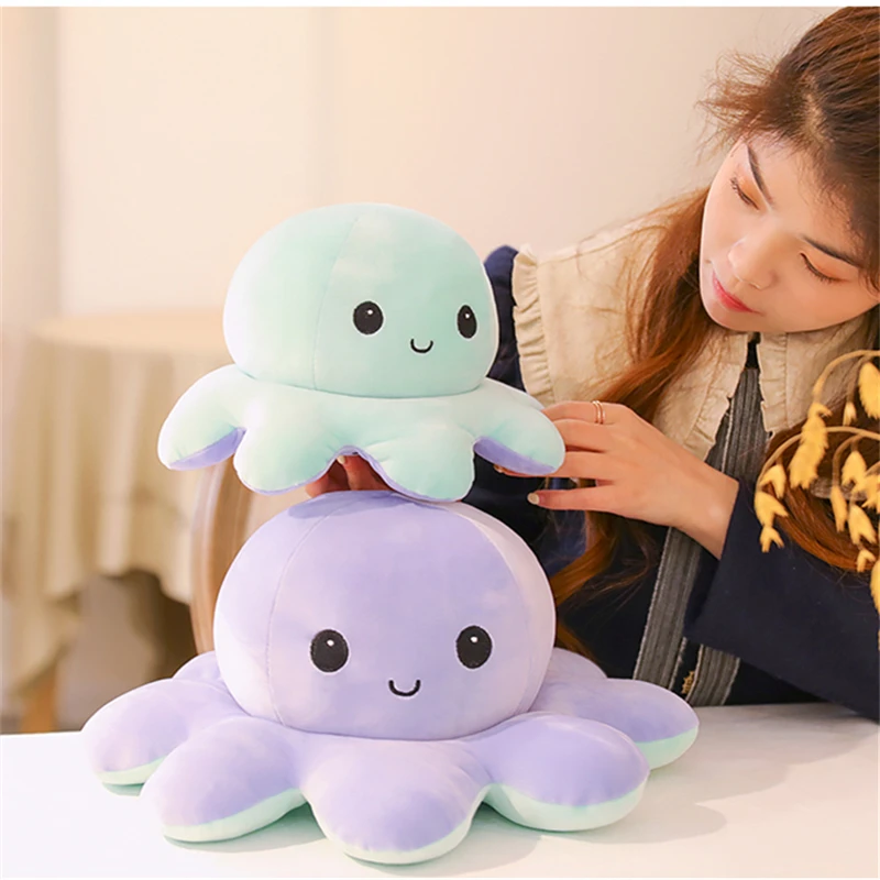 Oktopus симпатичный переключатель реальный импорт Осьминог Животное Декор плюшевый