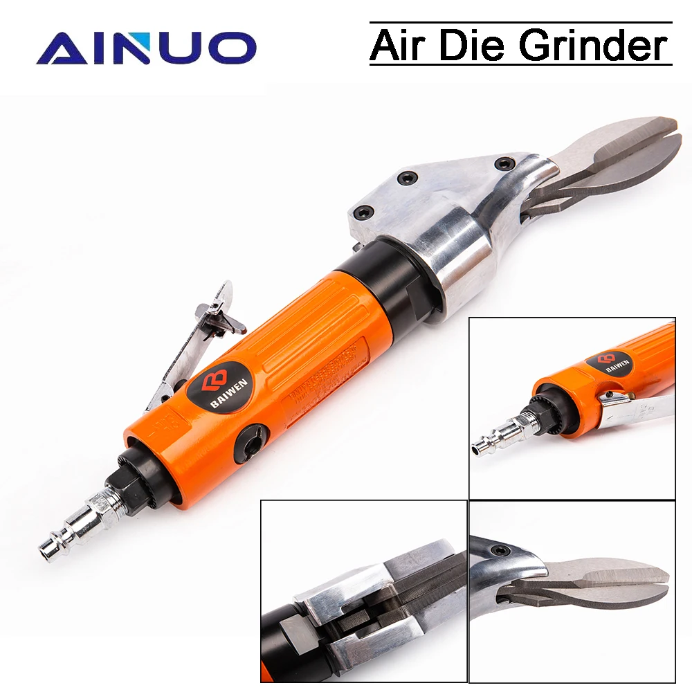 

Пневматические ножницы, пневматические ножницы, металлический резак, стальные плоскогубцы с прямым лезвием, 2500 об/мин, SC45 + быстрорежущая ст...