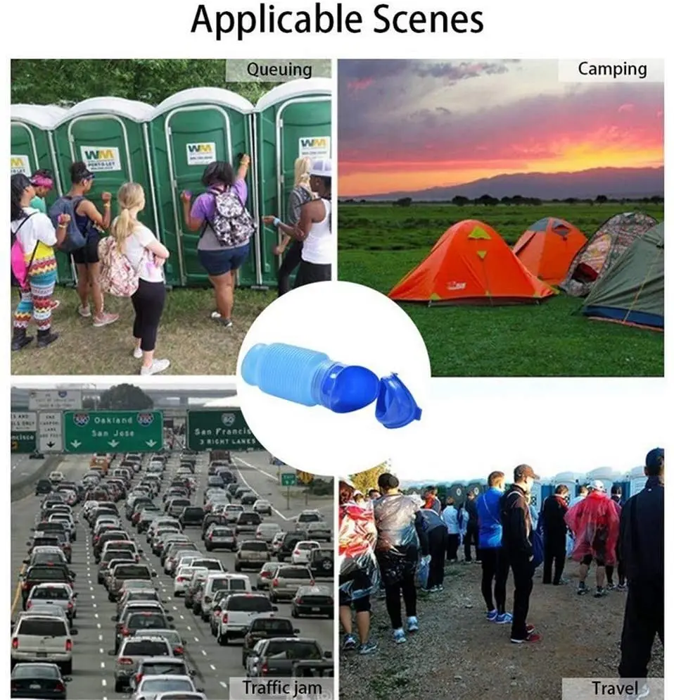 Портативный мини-Писсуар для женщин и детей 750 мл | Обустройство дома