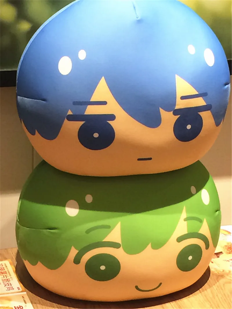 Аниме мультфильм бесплатно! Кукла-подушка Iwatobi кукла-пельмень подарок на