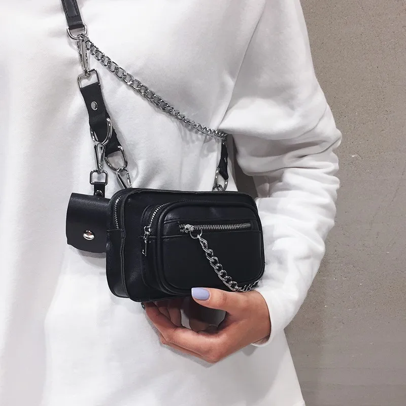 

Женские сумки 2021, сумки на плечо, модные сумки, черные сумки-мессенджеры из искусственной кожи, Женские винтажные модные сумки на цепочке