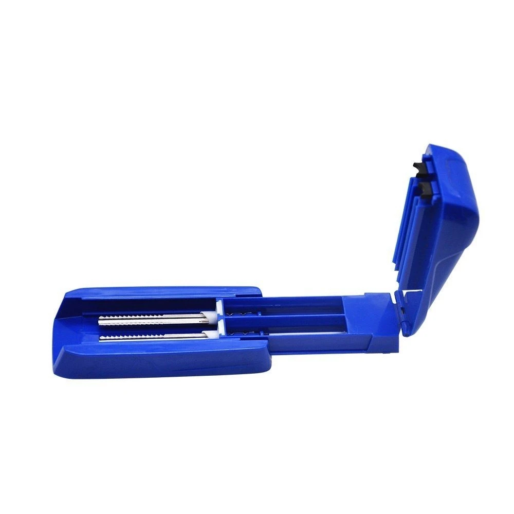 

DIY Manual Double Tube Tobacco Roller Cigar Machine for 80mm Paper Hand Cigarette Maker Rolling Tool Lighter Smoking Accessories