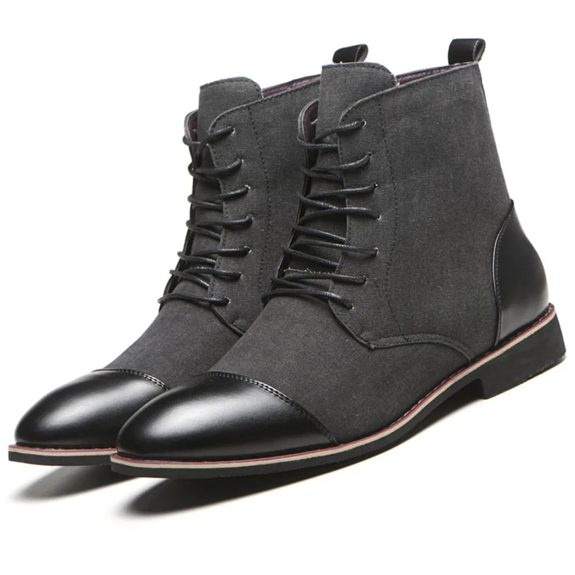 Ботинки мужские кожаные на весну/осень|Ботинки| |