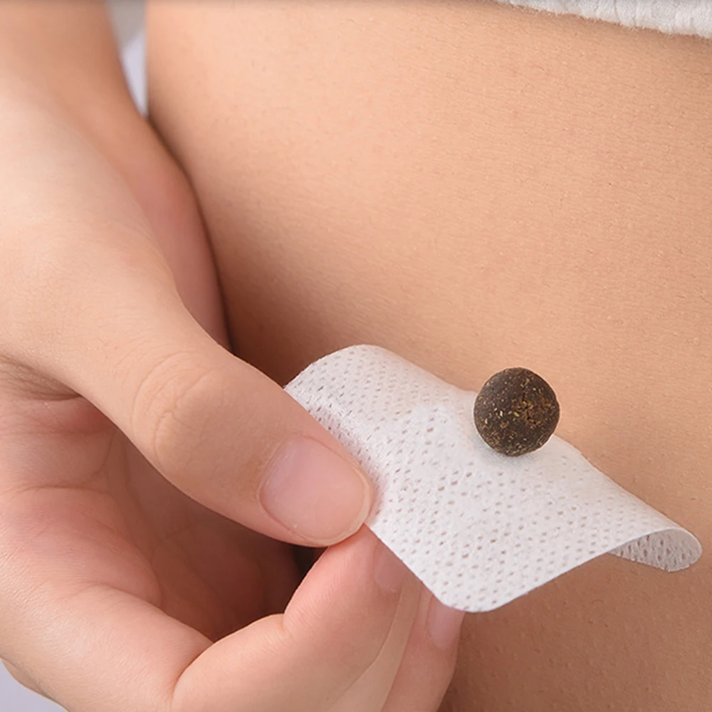 

30Pcs Quality Moxa Navel Paste Herbal Pills Moxibustion Stickers Treatment Belly Patch Effective Treatment Supplies