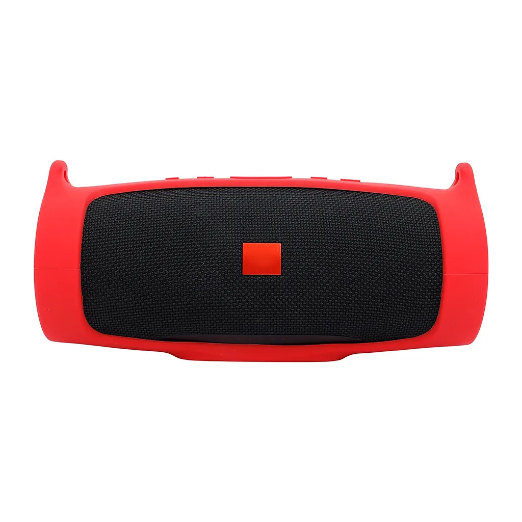 CARPRIE Silicone Speaker Case Cover Carabiner for Charge 4 Shell Portable Wireless Bluetooth Carry Sleeve case | Электроника