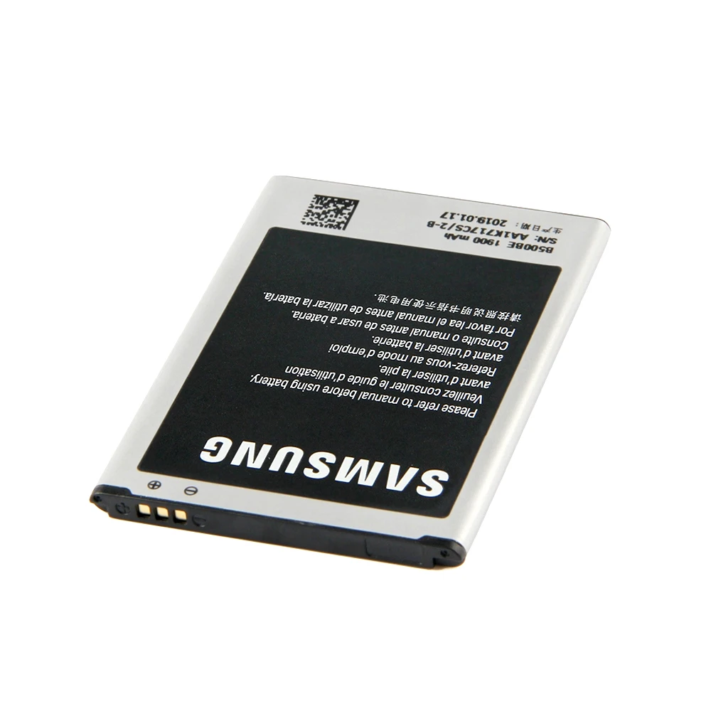 Оригинальный аккумулятор B500BE B500BU для Samsung Galaxy S4 Mini GT I9190 I9192 I919 I9195 I9198 1900 мАч с NFC 3/4