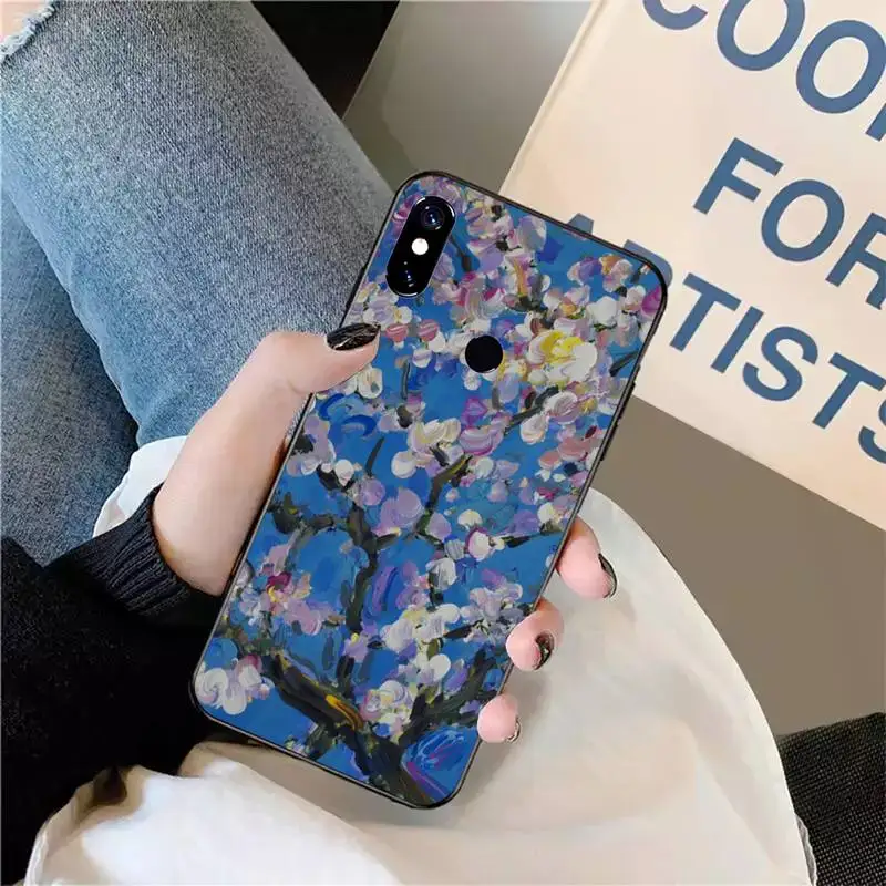 

Retro art Van Gogh painting Phone Case For Xiaomi Redmi note 7 8 9 t max3 s 10 pro lite coque funda shell cover