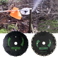 high carbon steel brush cutter chainsaw tooth 1420 tooth cutting brush for small trees weeds gas powered trimmers tools