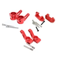1set front c seat steering blocks cup blocks rear axle carrier for 110 traxxas slash 2wd rc model car parts