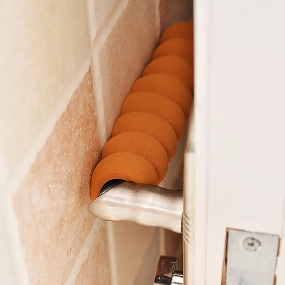 Зимний домашний аксессуар мягкая поролоновая ручка для дверной ручки защитный