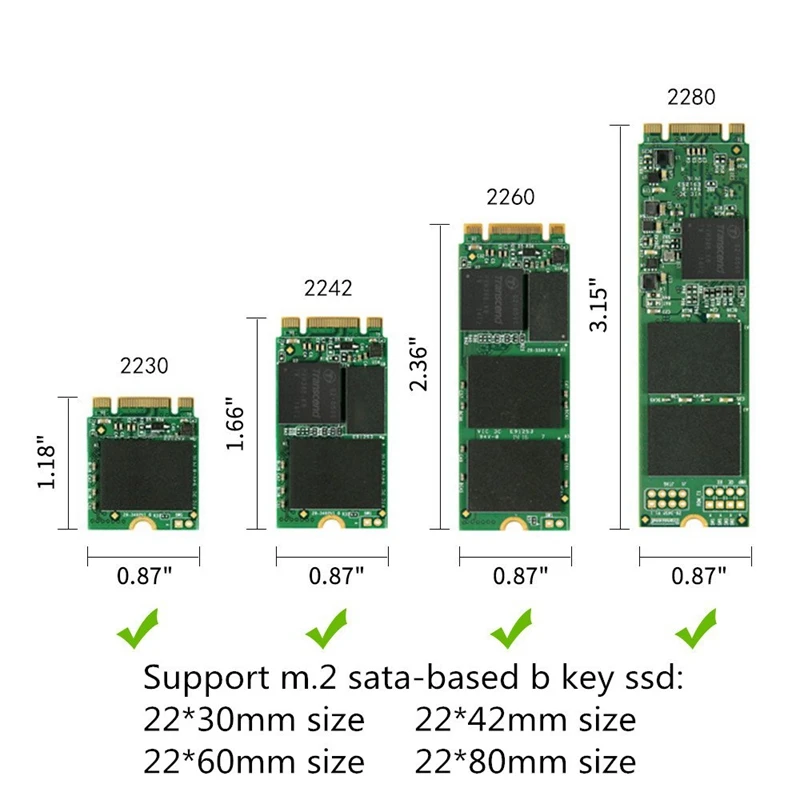 Usb 3 0 к Ngff M.2 B Ключ Ssd корпус внешний с Sata для Wd Blue Crucial Mx500 Kingston A400 Samsung 860 Ev |