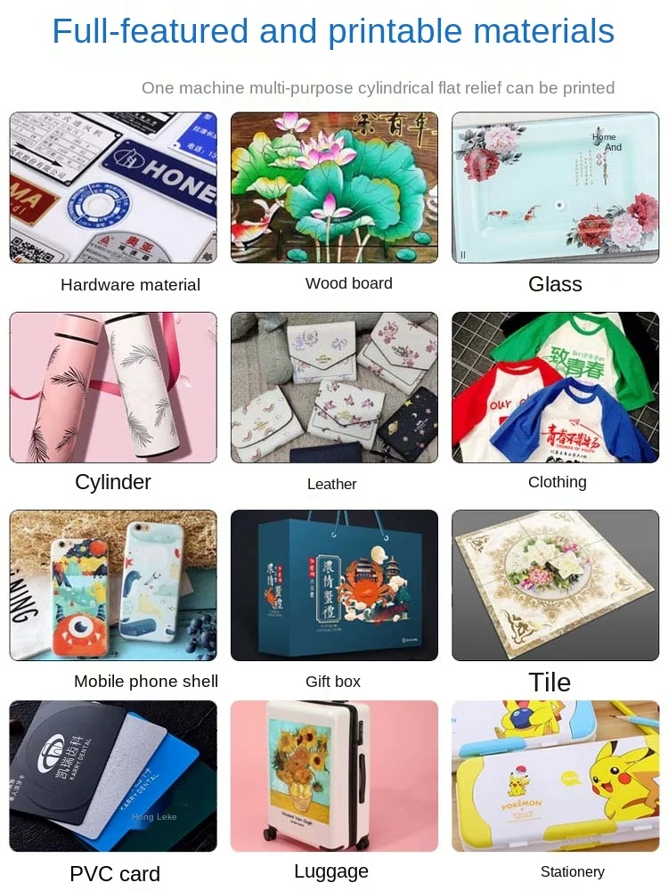 

CX Smart UV Flatbed Printer/Phone Case Printer Digital Color Printing Machine Small Industrial Printing Machine