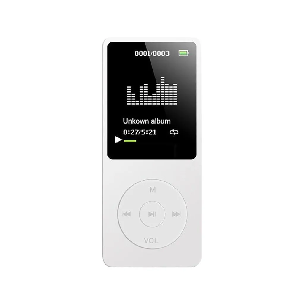 70 часов воспроизведения MP3 без потерь Звук Музыкальный плеер fm-рекордер TF карта