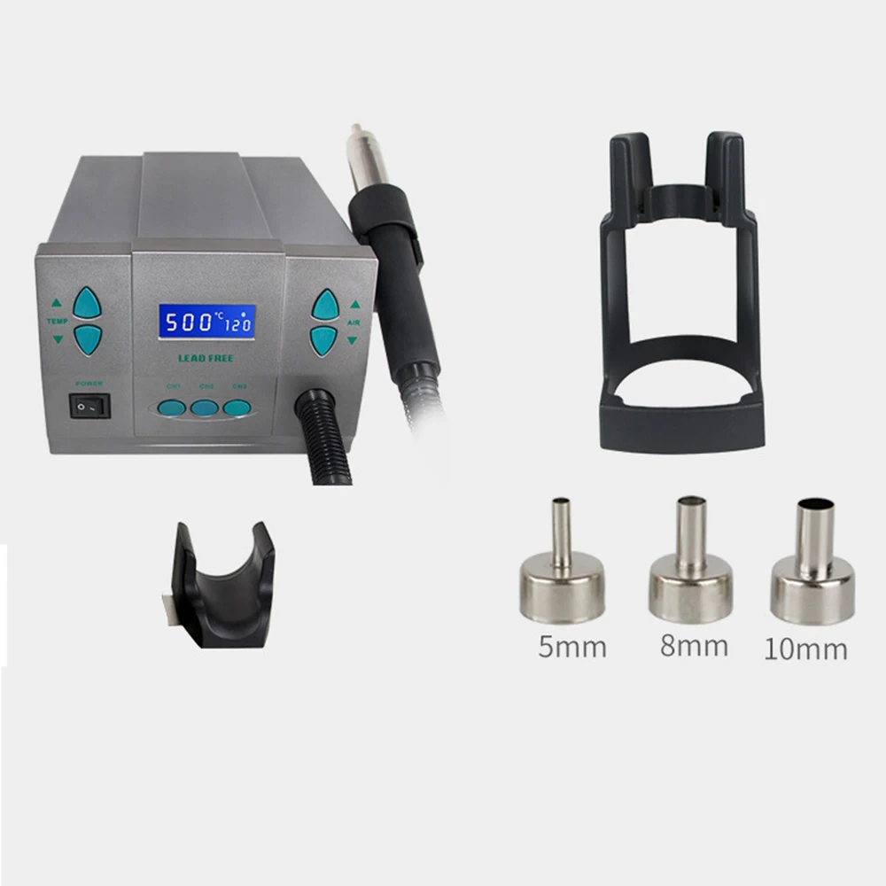 

Yaogong 8508D интегрированная ручка воздушный насос Тип горячего воздуха пистолет демонтажная станция с умным сном USB интерфейс новый