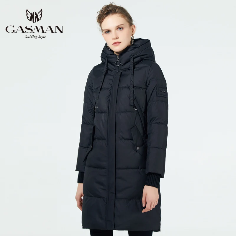GASMAN 2019 зимняя куртка женская новая парка верхняя одежда женские Брендовые пальто
