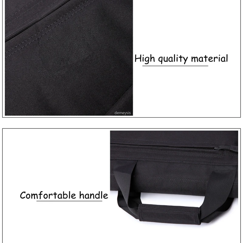 

45 Inch Tactical Gun Bag Airsoft Paintball Rifle Storage Case with Shoulder Strap Heavy Duty Military Hunting Gun Bag 115cm