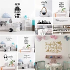 Большой размер Наклейка на стену с цитатами водонепроницаемые виниловые наклейки для домашнего декора украшения гостиной Декор Спальни фрески обои