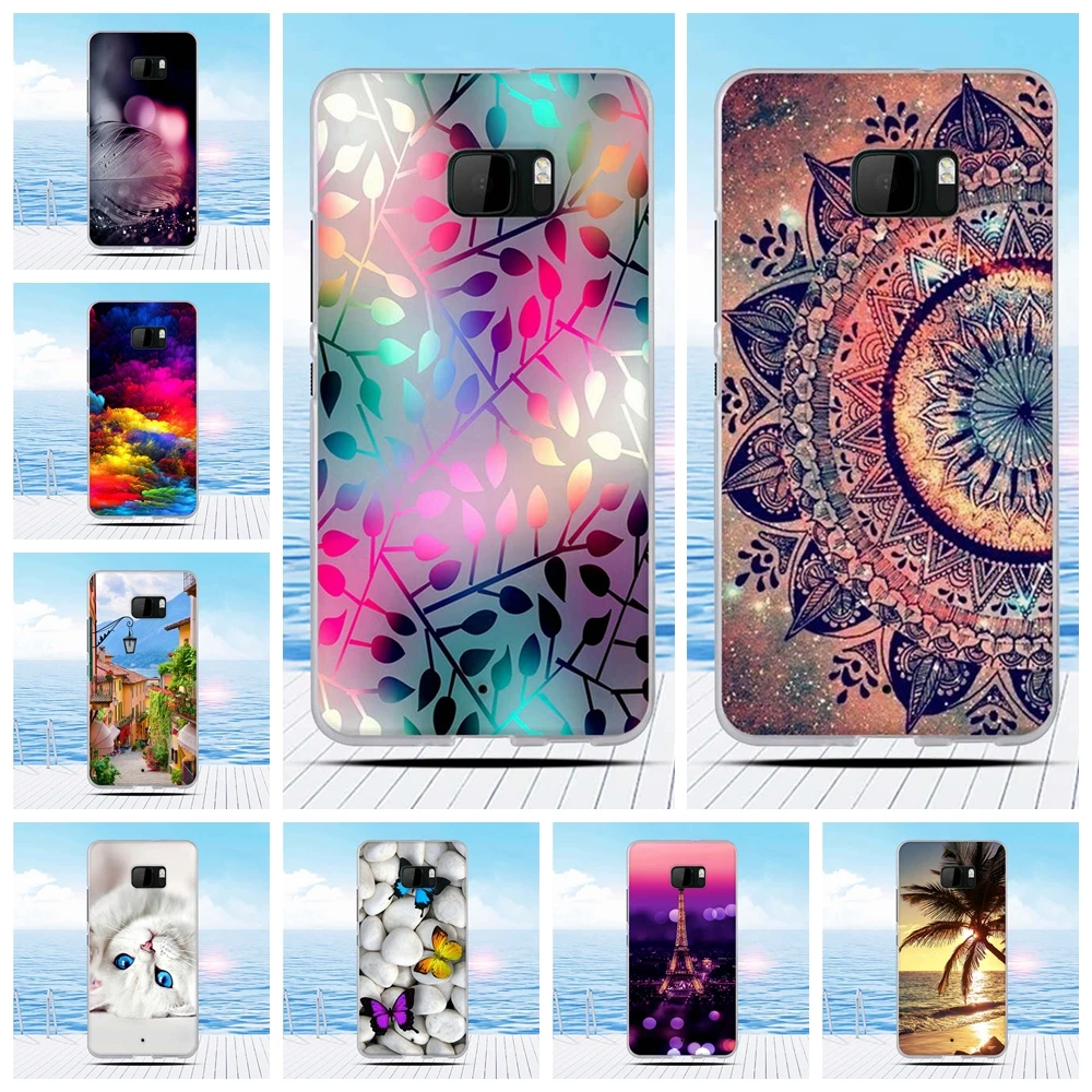 

Cartoon 3D Relief Printing Pattern Back Cover TPU Soft Silicone Case Coque Capa Funda For HTC U Ultra