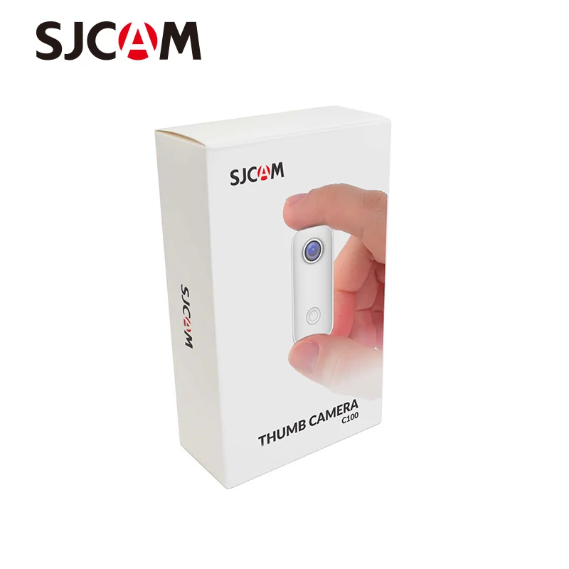 SJCAM C100 Mini Thumb Life  Camera 1080P 30FPS H.265 12MP 2.4GHz WiFi Connection 30M Waterproof Case Sports DV Camera