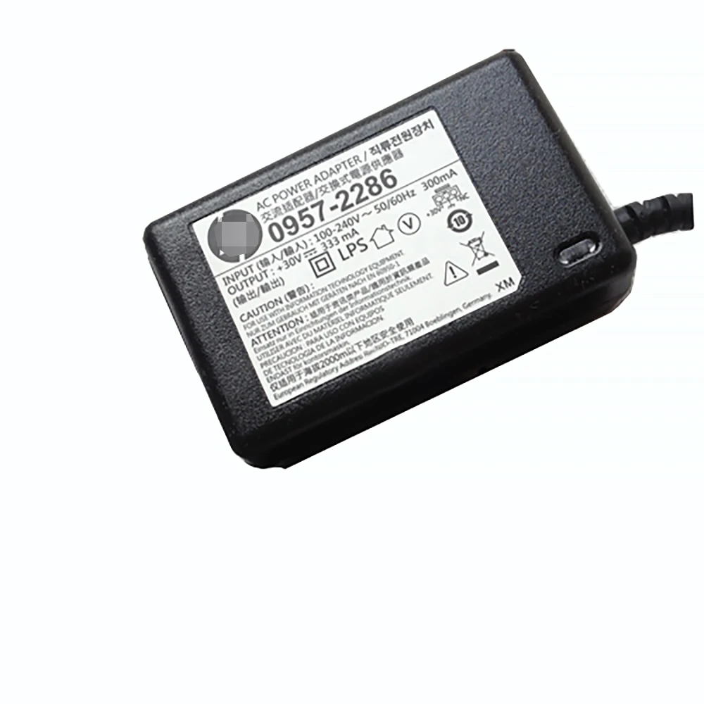 

Brand New 30V 333mA Printer AC Power Supply Adapter For HP Deskjet 0957-2286 1050 1000 2050 2000 2060 Printer With AC Cable