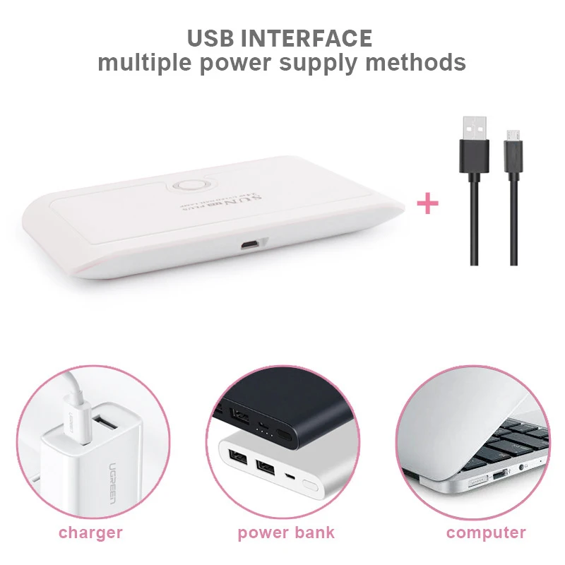 24W Светодиодный УФ лак для ногтей сушильная лампа геля акриловый леча светильник