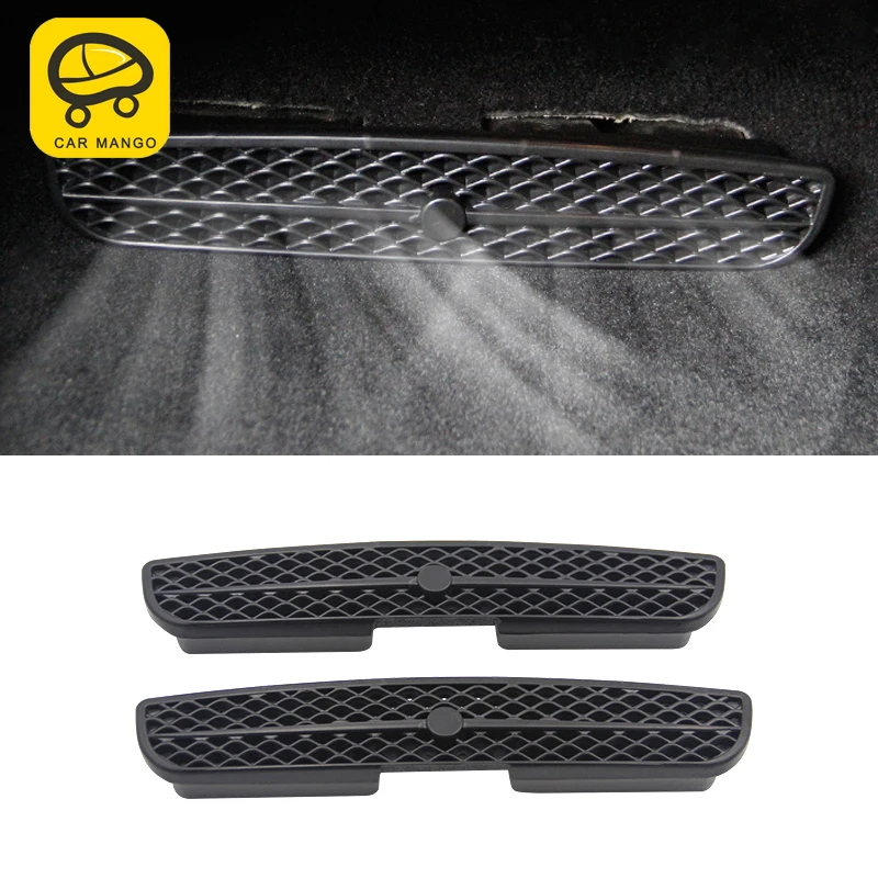 

CarManGo For Mercedes Benz GLS X166 2016-2019 Car Styling Seat Air Outlet Vent Panel Cover Trim Frame Sticker Interior Accessory