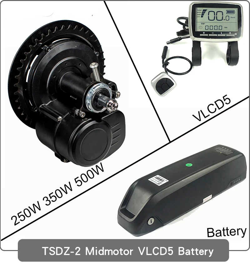 EJOYQI Tongsheng TSDZ2 DIY Конвертация Ebike Mid Drive Kit 36 в 48 в 250 Вт 350 Вт 500 Вт датчик крутящего момента двигателя Электрический двигатель велосипеда