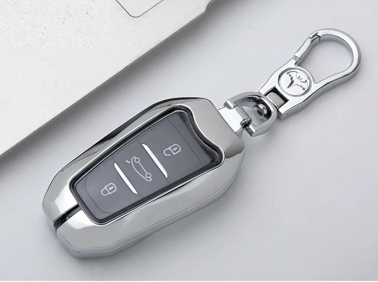 Чехол для автомобильного ключа из цинкового сплава чехол без Peugeot 208 308 508 3008 5008