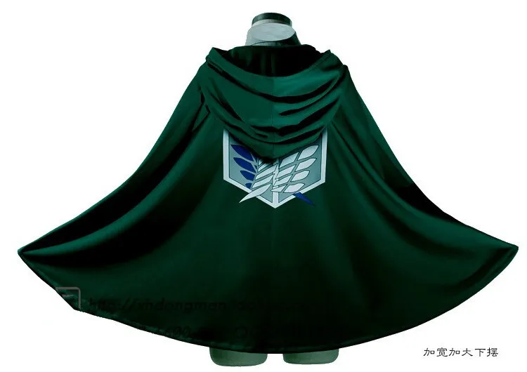 

Attack on Titan Investigation Corps Freedom Wings Captain Cape Cosplay Costume