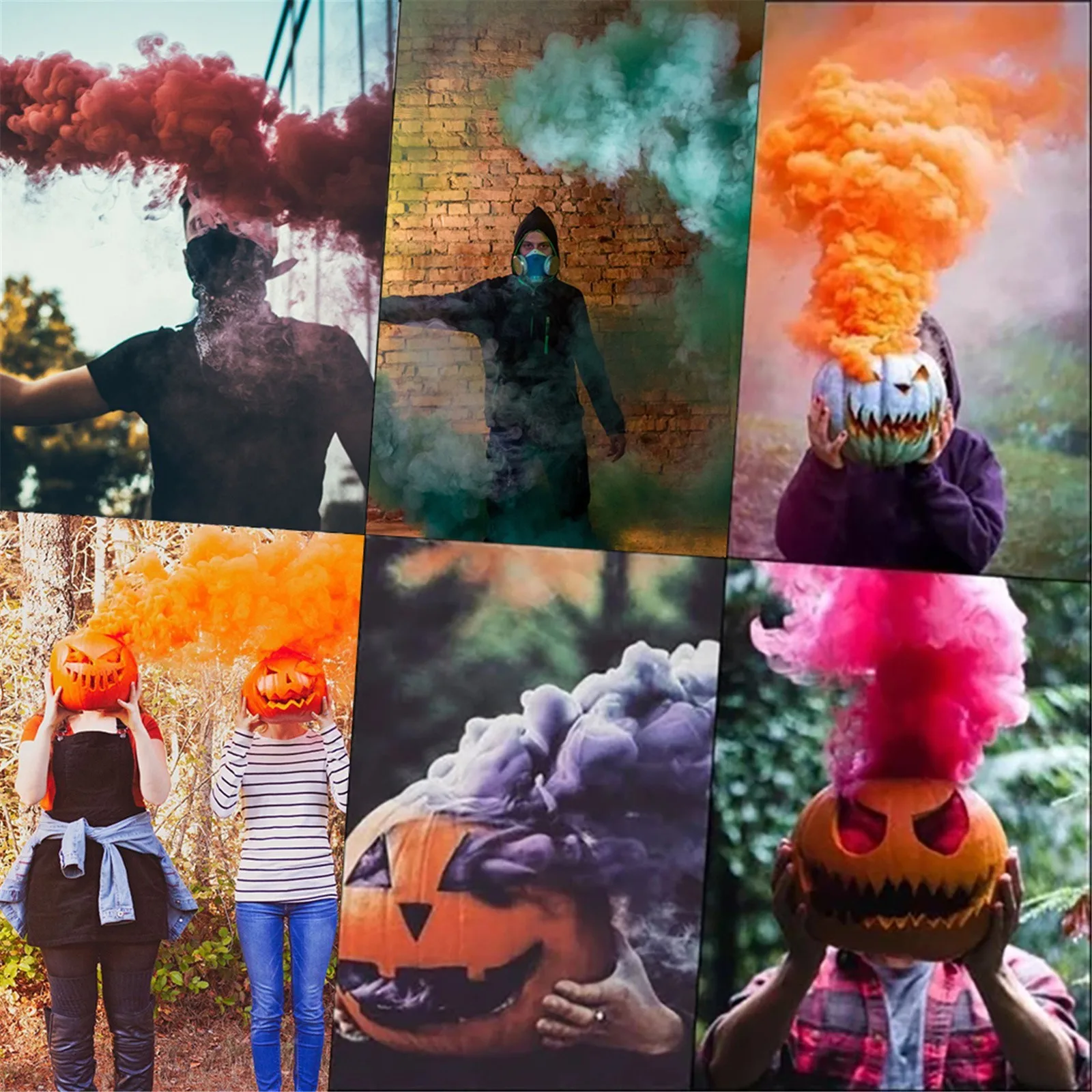 New Magic Colored Smoke Tricks Props Fire Tips Fun Toy Pyrotechnics Cake Fog Magician Professional Pocket items Party | Дом и сад