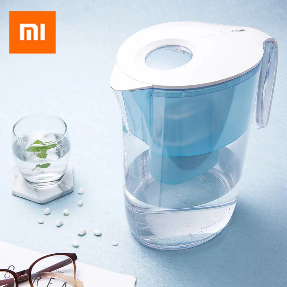 Кувшин для воды Xiaomi Viomi 3 5л Hyper-energy фильтр диспенсер фильтрации чашка с крышкой