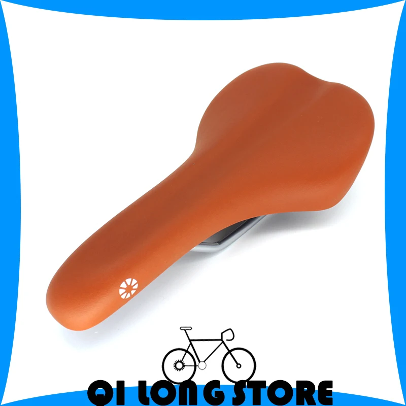 

Retro bicycle seat mountain road bicycle saddle comfortable shockproof bicycle mat suitable for road bicycle or fixed gear bike