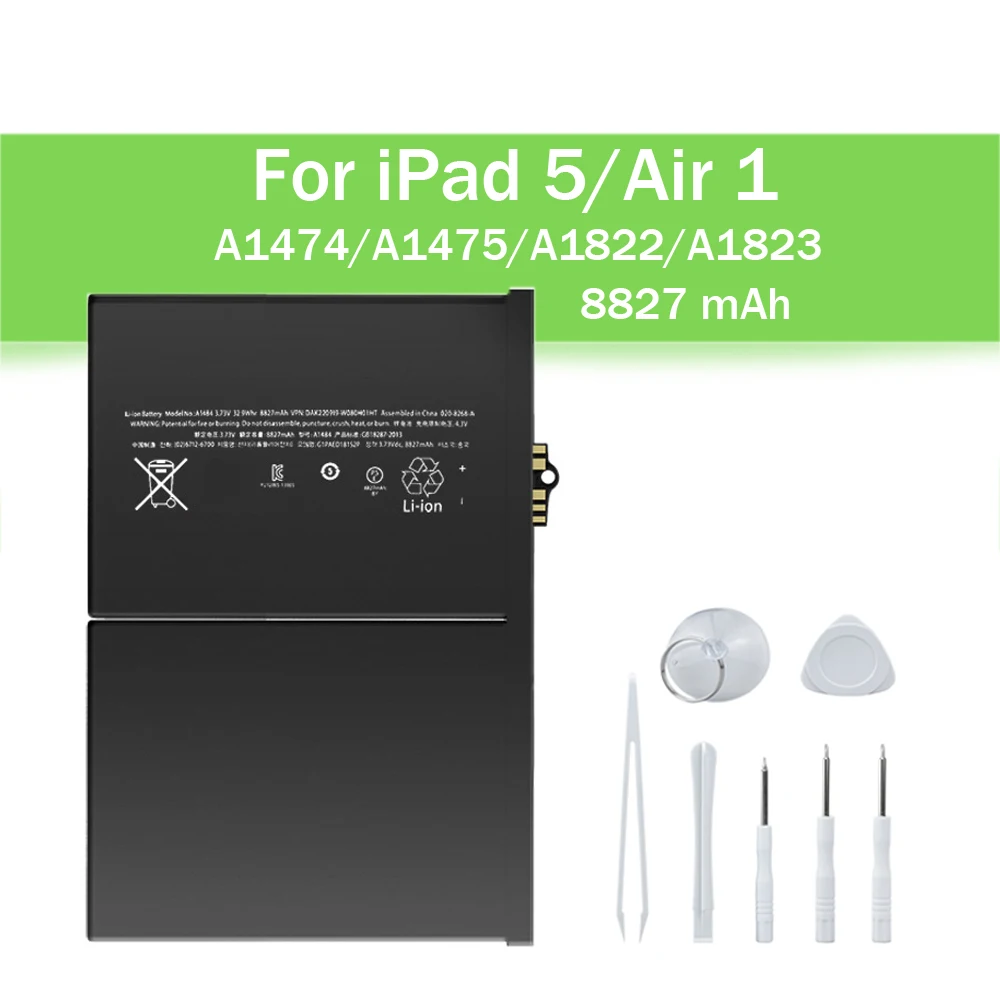Аккумулятор для планшетов iPad 2 3 4 5 6 Air 1 Mini Pro 9 7 10 12 9|Аккумуляторы мобильных