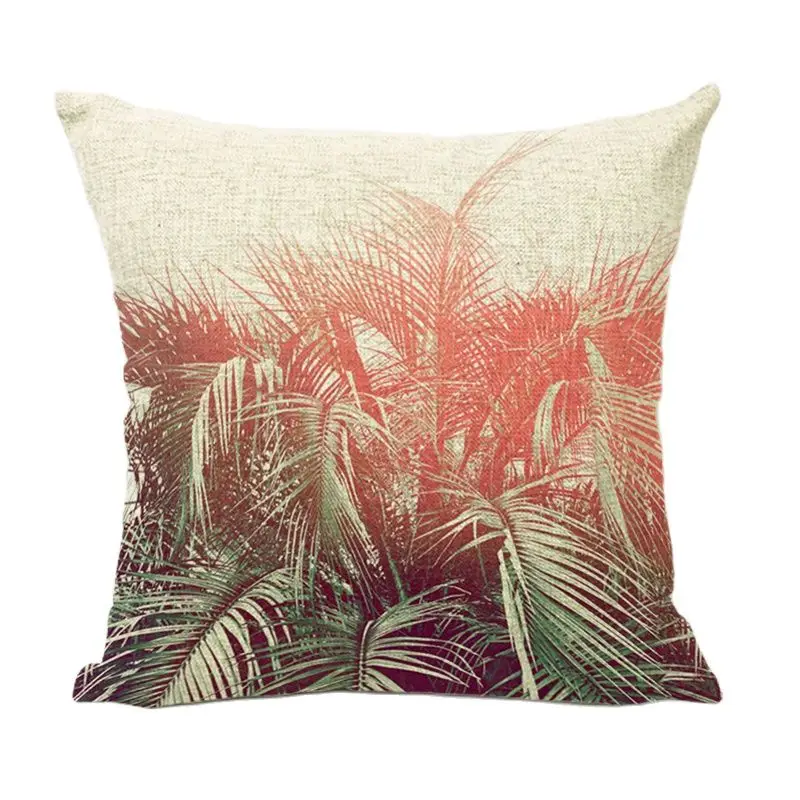 Тропические Botany Подушка 45 см пальмовый лист качели &quotСолнечный свет&quot чехол