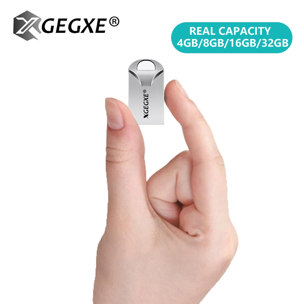 USB флеш накопитель мини 4 ГБ 8 16 32 2 0 Флешка металлическая флешка для ноутбука|USB